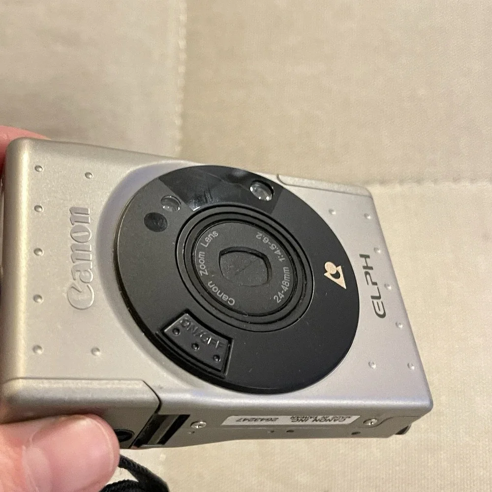 Vintage Canon ELPH APS 35mm Point and Shoot Film‎ Camera 24-48mm Zoom Tested